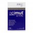 Azimut B-Type acupuncture needles - Silver-plated handle with round head without guide in blister pack of five needles